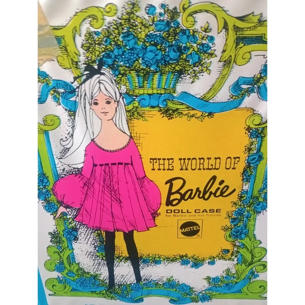 Vintage The World of Barbie Doll Case #1002 1968 MATTEL READ DESCRIPTION